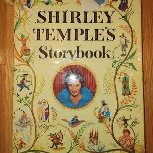 Vintage Shirley Temple's Storybook 1958 Hardcover with Dust Jacket Random House